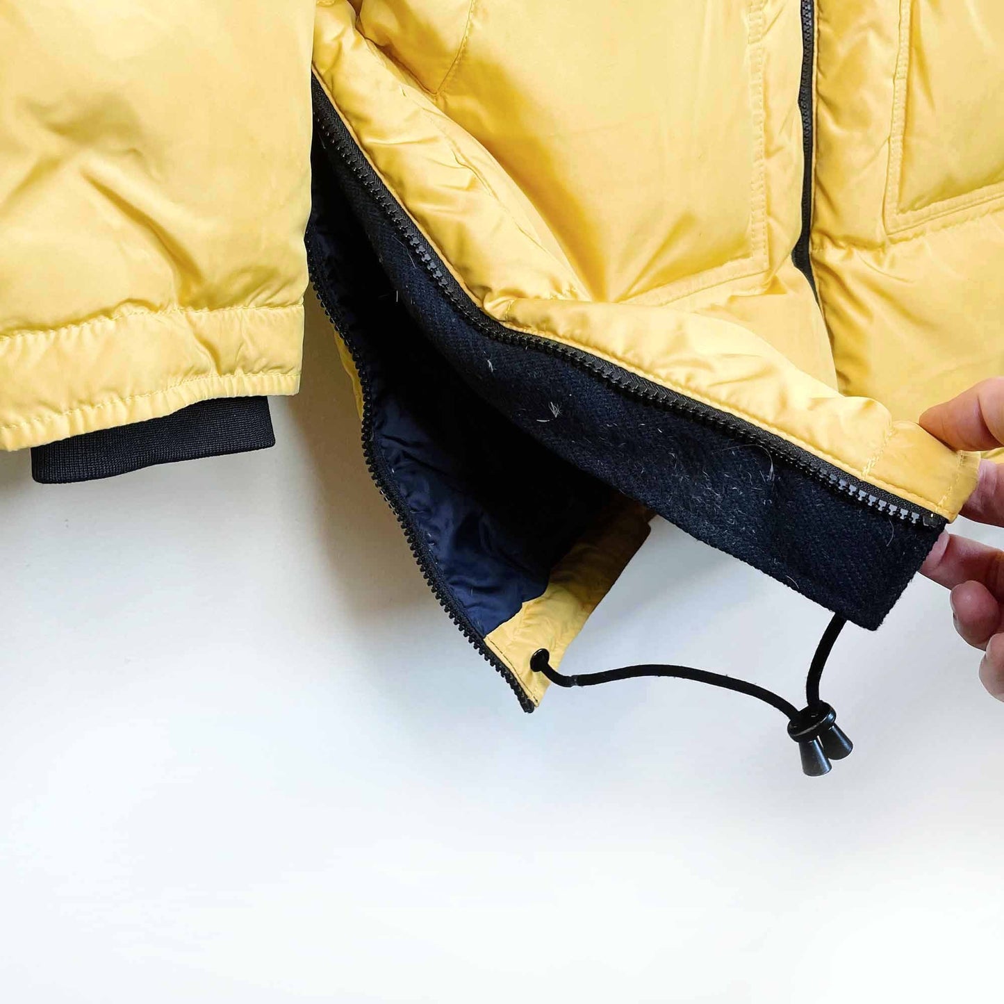 vero moda oslo mid length duvet down puffer jacket - size large