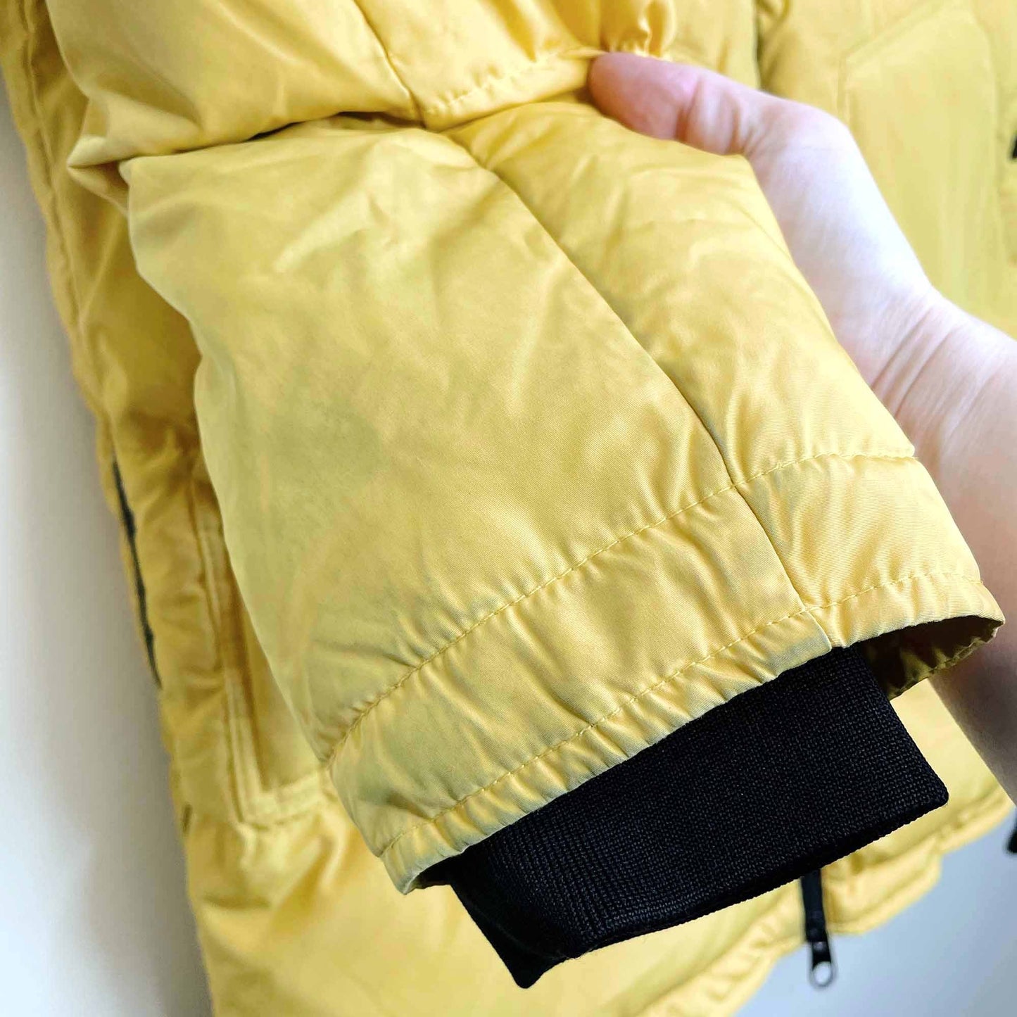 vero moda oslo mid length duvet down puffer jacket - size large