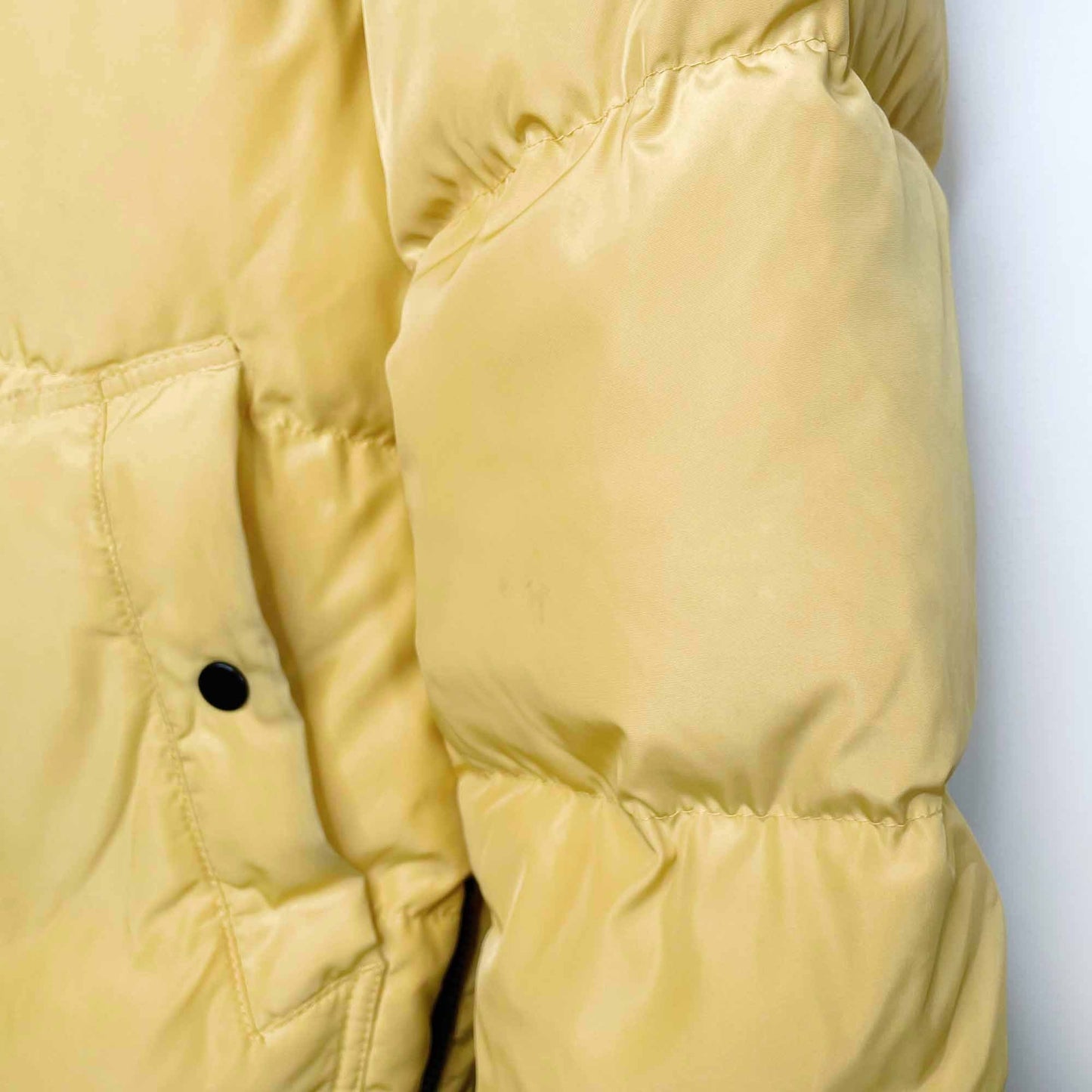 vero moda oslo mid length duvet down puffer jacket - size large