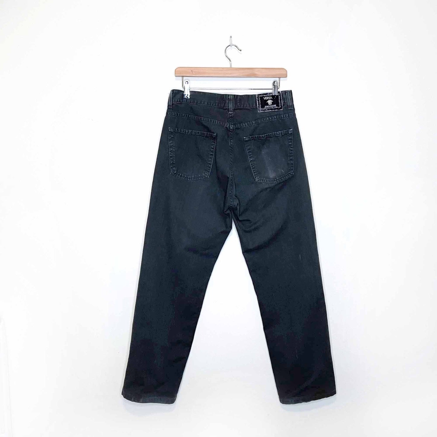 vintage 90s versace relaxed fit jeans - size 28