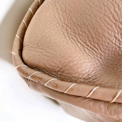 vintage versus versace embossed logo boston bag