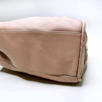 vintage versus versace embossed logo boston bag