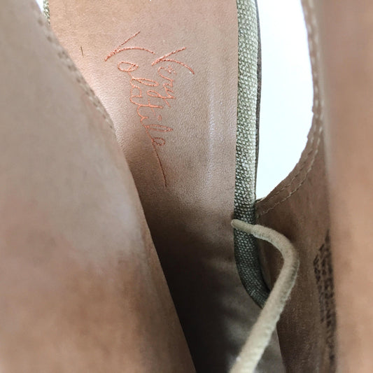 Very Volatile lace-up wedge Espradilles - size 9