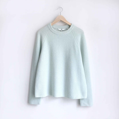 Vince 100% cashmere shaker rib pullover - size Large