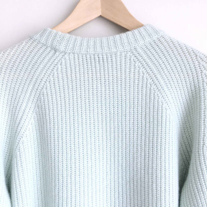 Vince 100% cashmere shaker rib pullover - size Large