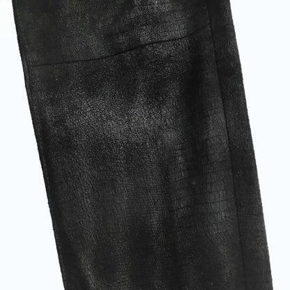 Vince snake-printed coated skinny jeans - size 4