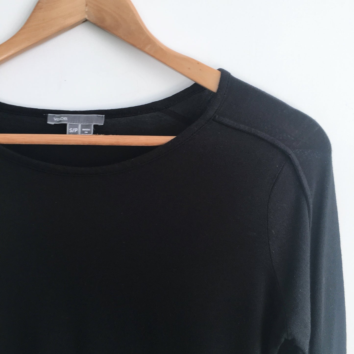 Vince Long Sleeve Jersey Tee - size Small