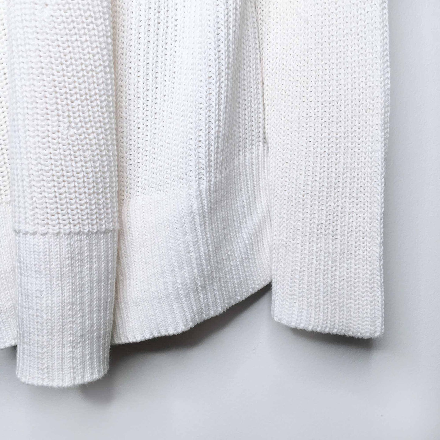 Vince shawl collar open knit cotton cardigan - size Small
