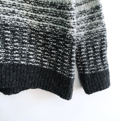 Vince Textured Striped Wool Sweater - size Medium