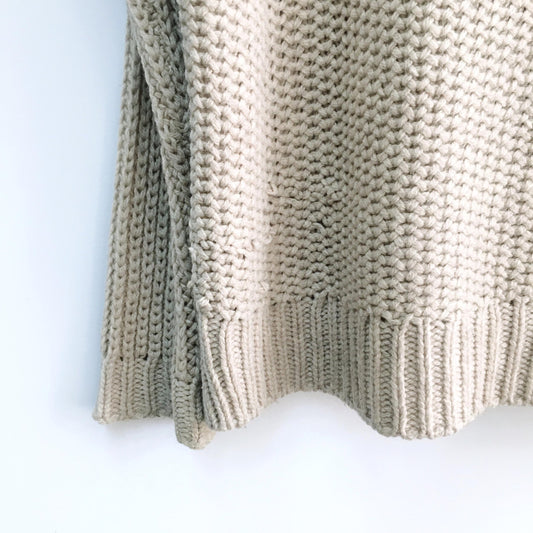 Vince Wool Chunky Turtleneck - size Small