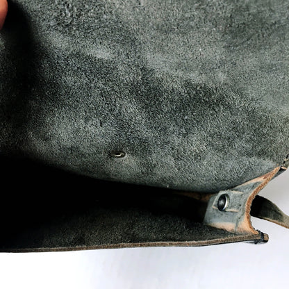 Vintage leather saddle crossbody