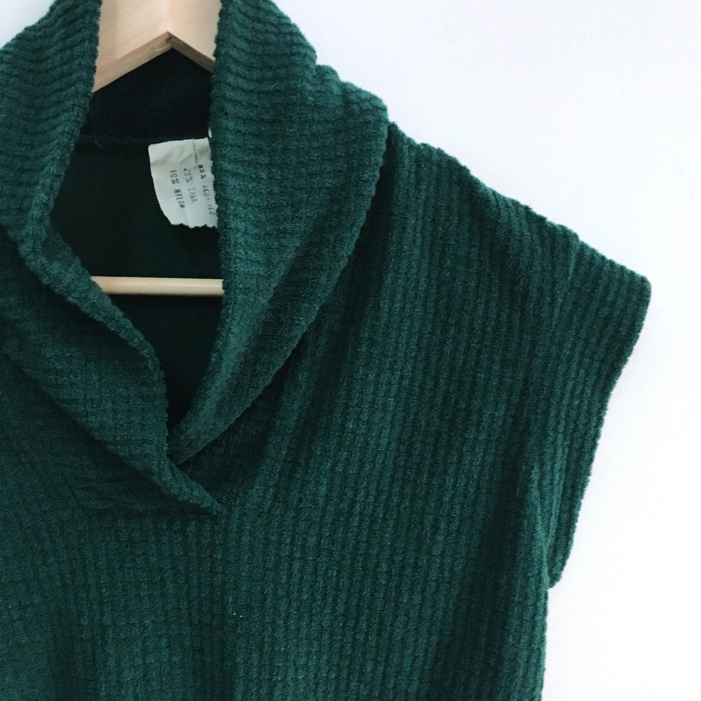 Vintage green crop top - size 42