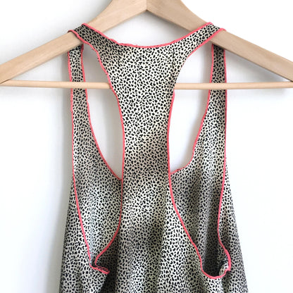 Vintage Havana leopard racerback tank - size Medium