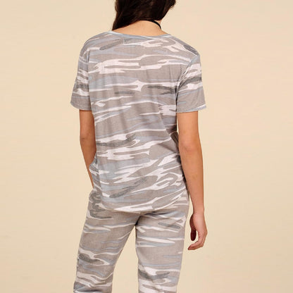 Vintage Havana Camo Pocket Tee - size Small