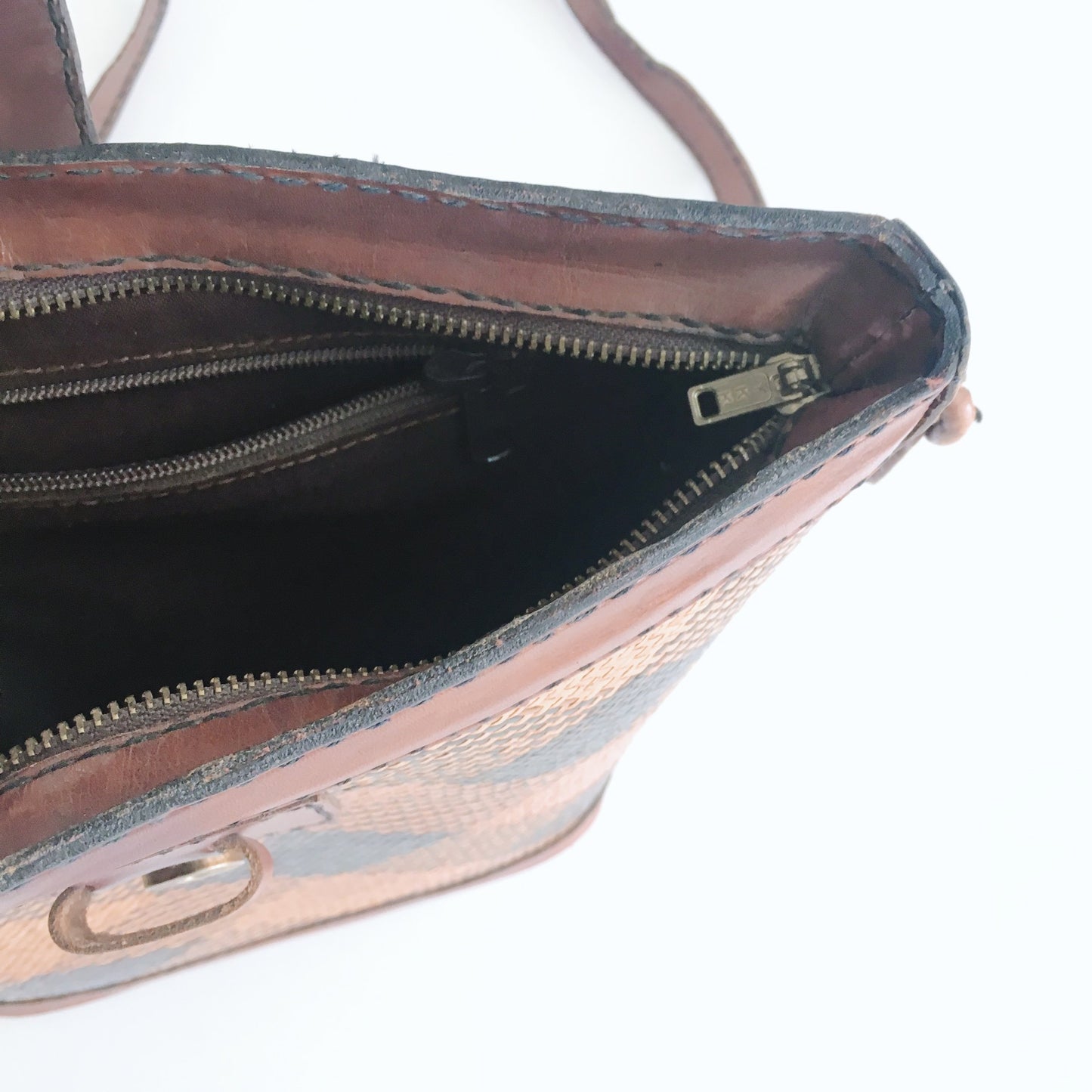 Vintage Sisal Bag with Diamond Weave