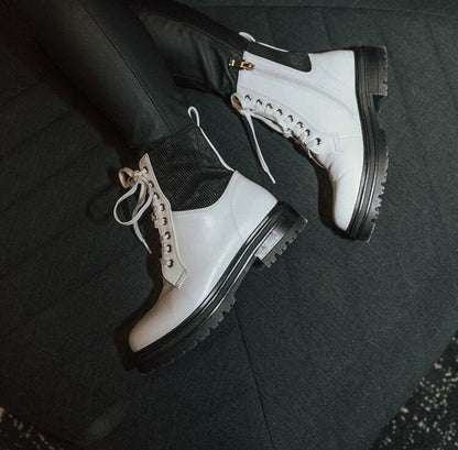 NIB Vivorosa Maha lace-up boot - size 40 (9US)