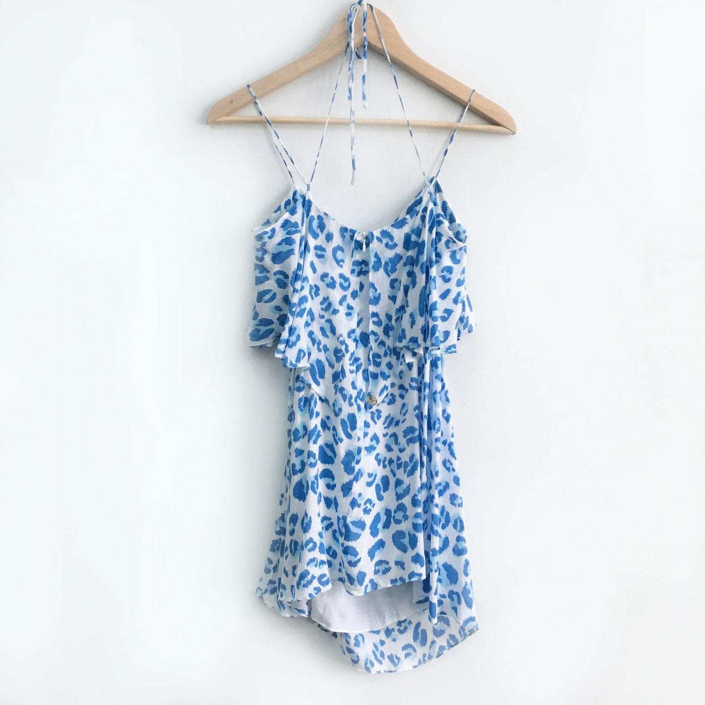 Vix by Paula Hermanny Leopard Beach Dress - size Medium