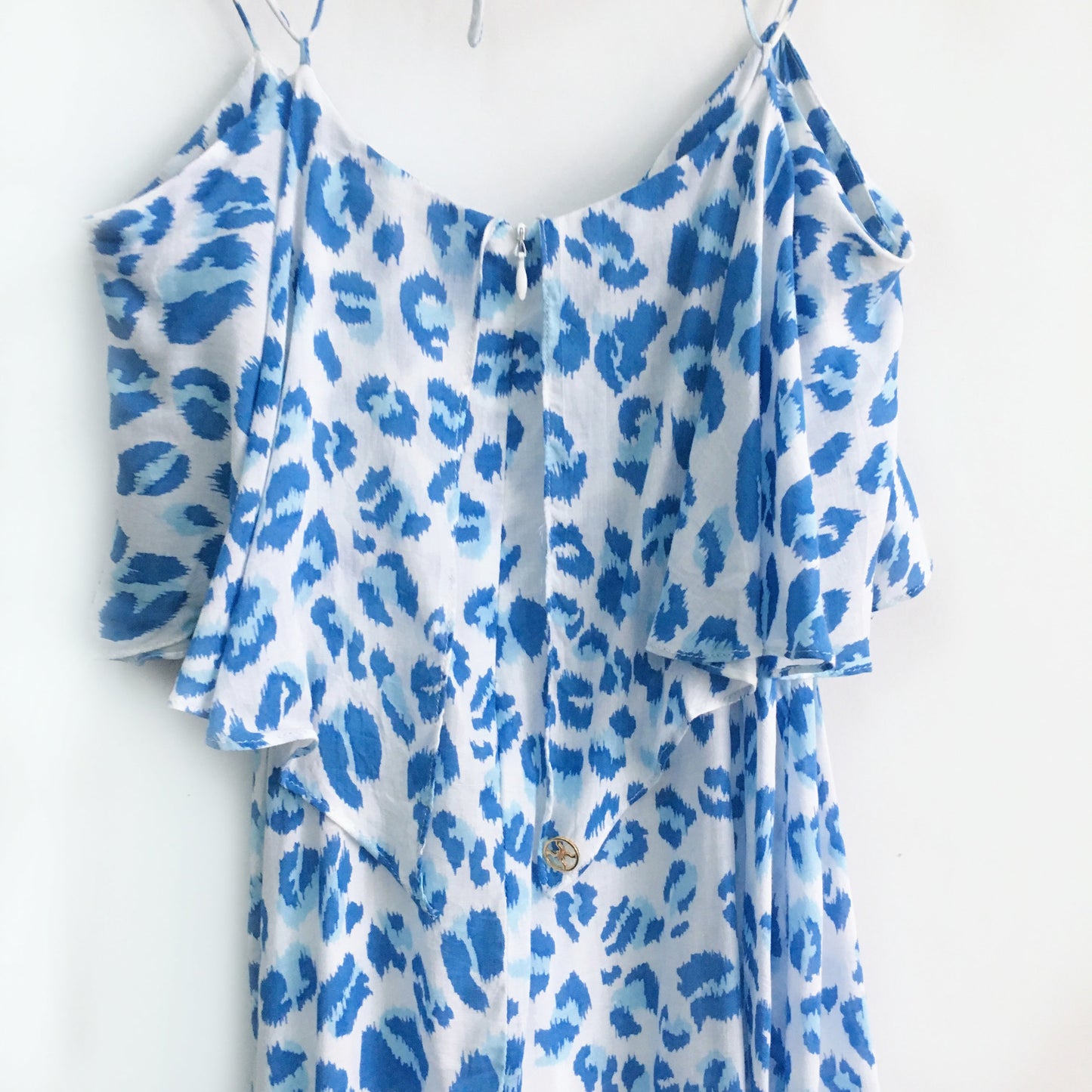 Vix by Paula Hermanny Leopard Beach Dress - size Medium