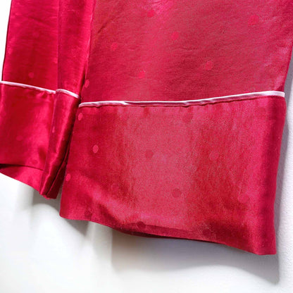 victoria's secret red satin polka dot pajama pants - size xs
