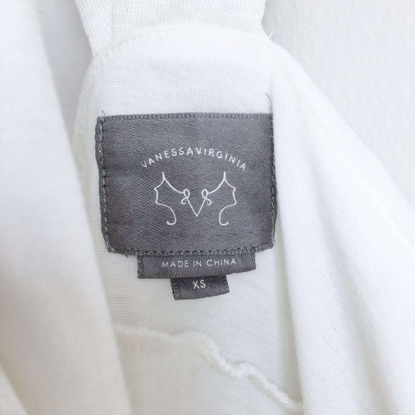 Vanessa Virginia petals linen halter - size xs