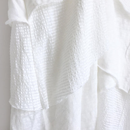 Vanessa Virginia petals linen halter - size xs