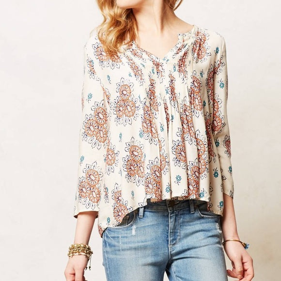 Vanessa Virginia Mahdia blouse - size Medium