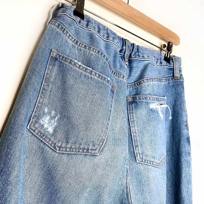 we the free high rise button fly ripped jeans - size 27