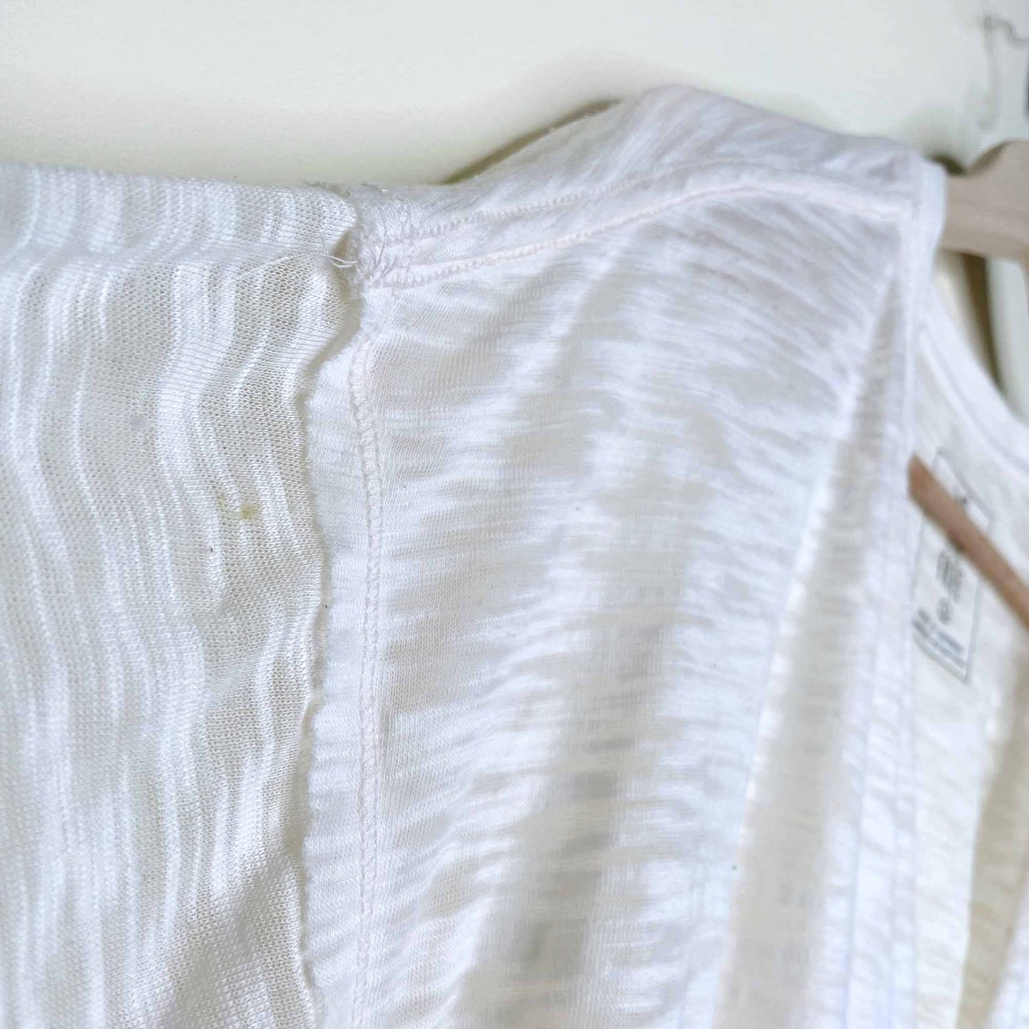 we the free marled v-neck oversized tee - size small