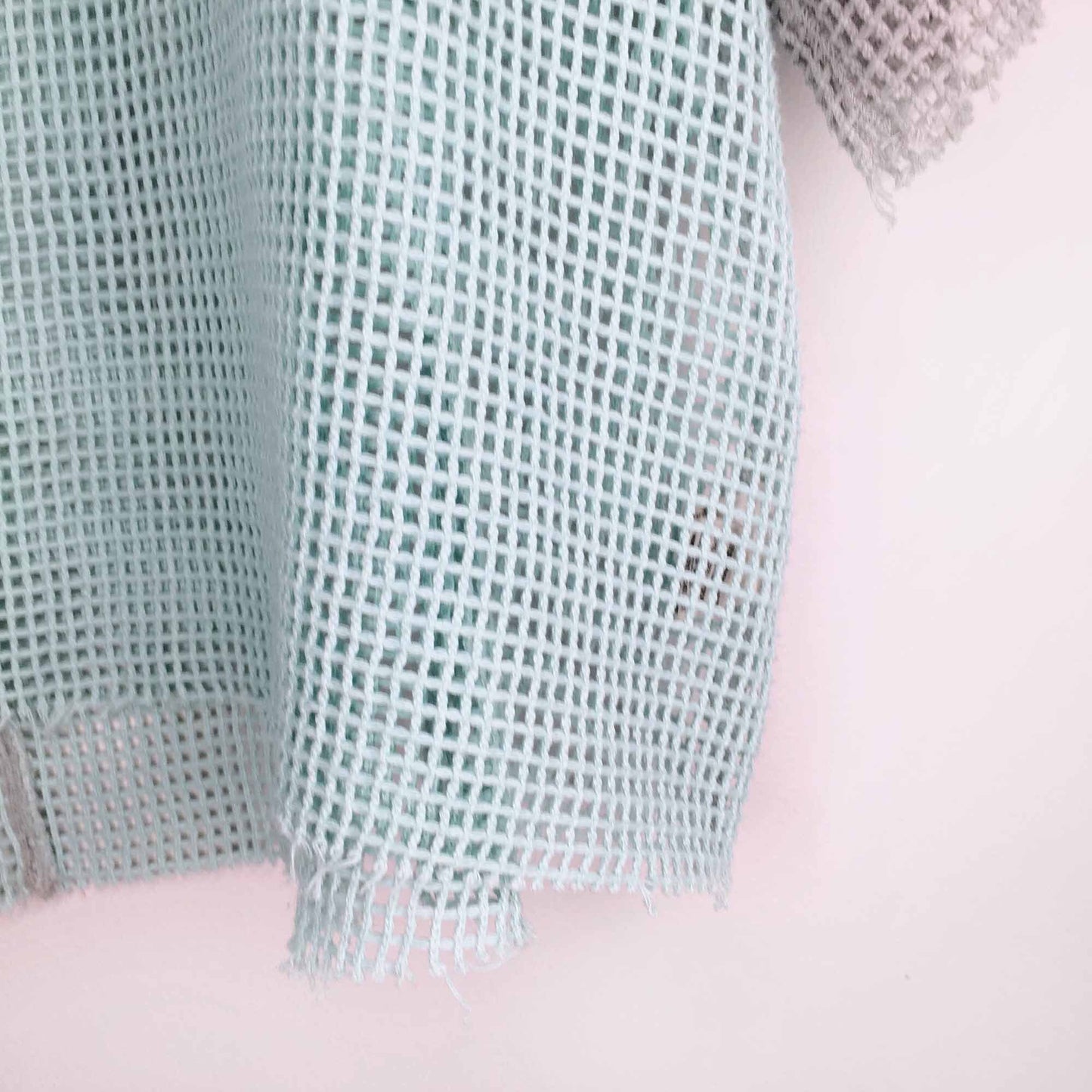 We the Free cotton mesh colour block top - size Medium
