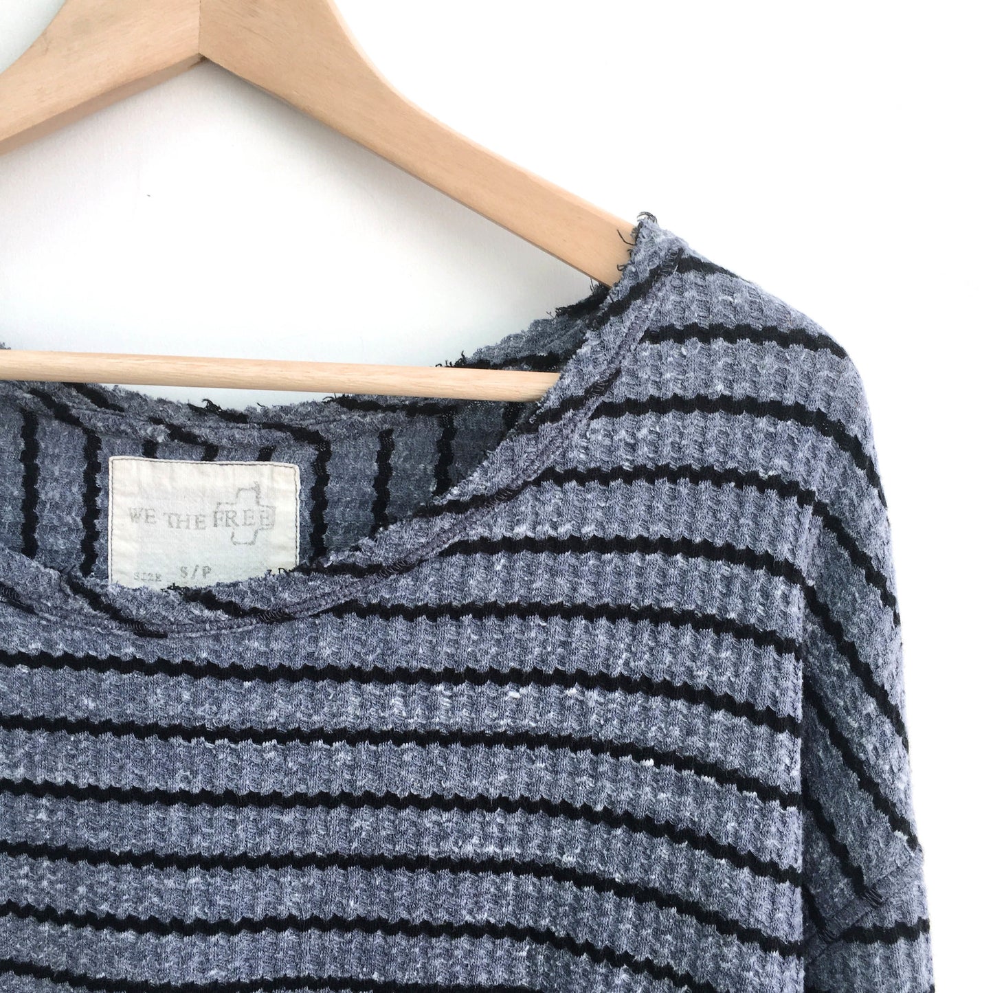 Free People Auntie Em Thermal Peplum - size Small