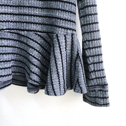 Free People Auntie Em Thermal Peplum - size Small