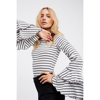 We the Free the good find ribbed long sleeve - size Small