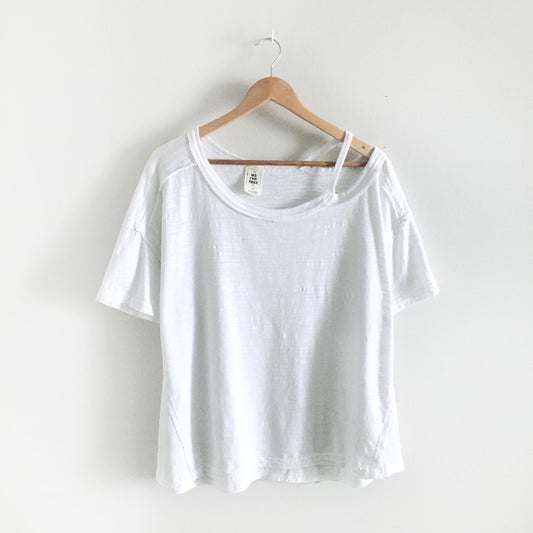 We the Free Alex cut-out tee - size Medium