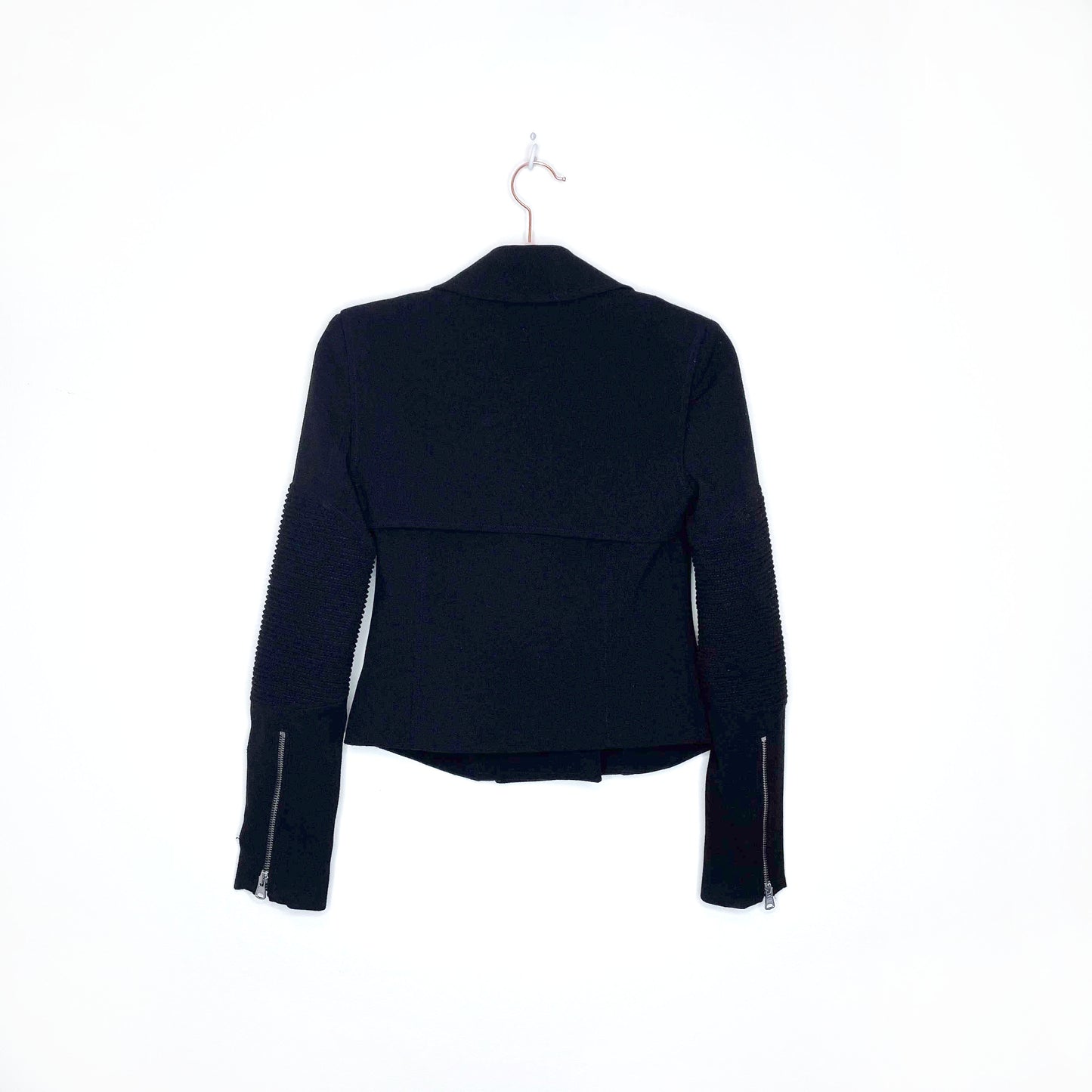 wilfred black montesson moto jacket - size 00