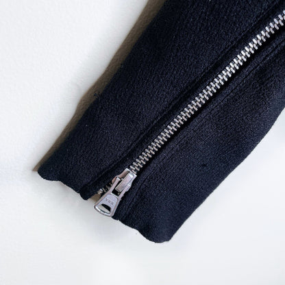 wilfred black montesson moto jacket - size 00