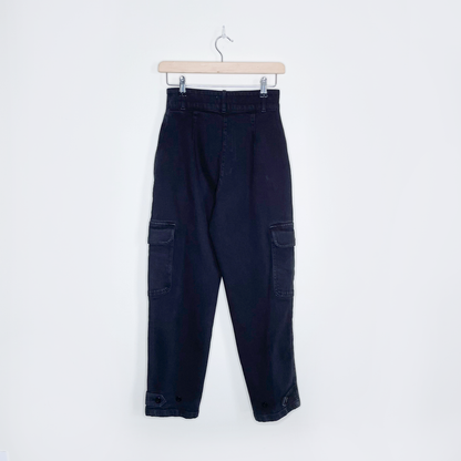 wilfred free black modern cargo pant - size 2
