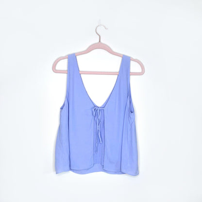 wilfred free kempner tie-back blouse - size small