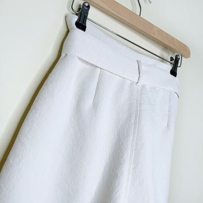 wilfred high rise new gelas paper bag shorts - size 8