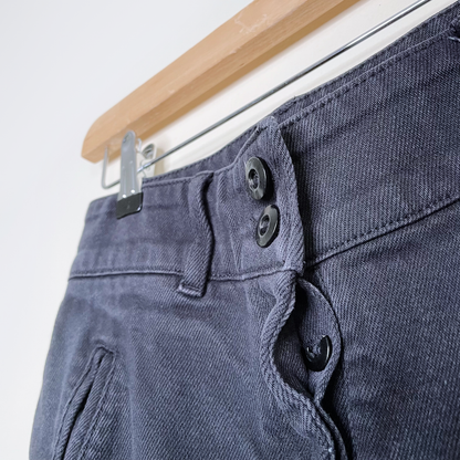 wilfred free black modern cargo pant - size 2