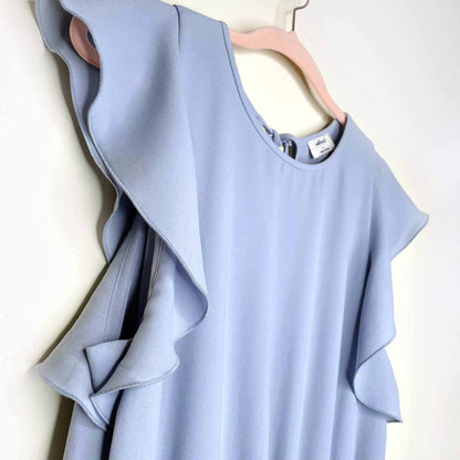 wilfred flutter sleeve fleurette romper - size small