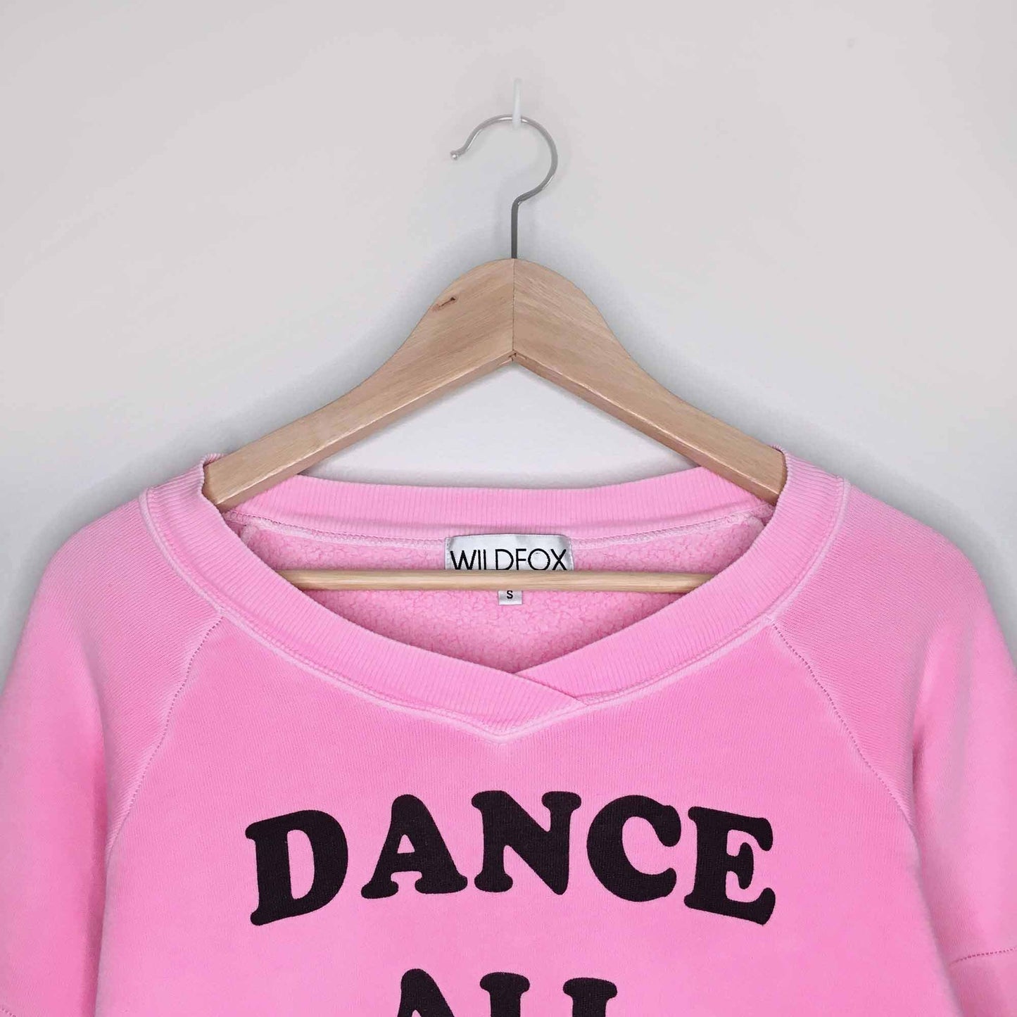 Wildfox Dance all night graphic sweatshirt - size Small