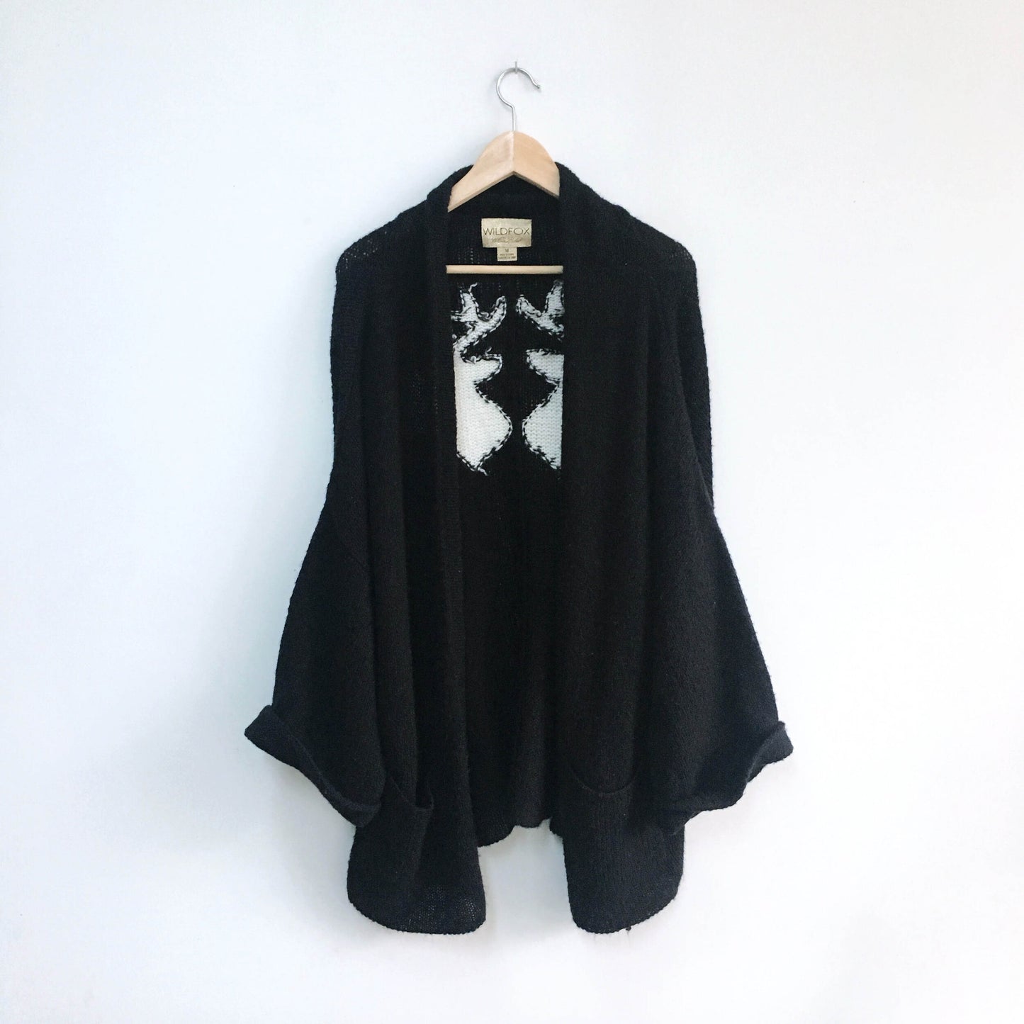 Wildfox wool-blend Deer Cardigan - size Medium
