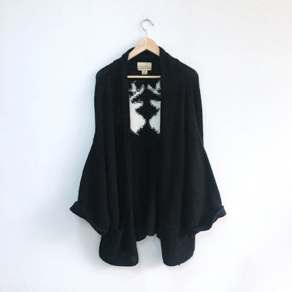 Wildfox wool-blend Deer Cardigan - size Medium