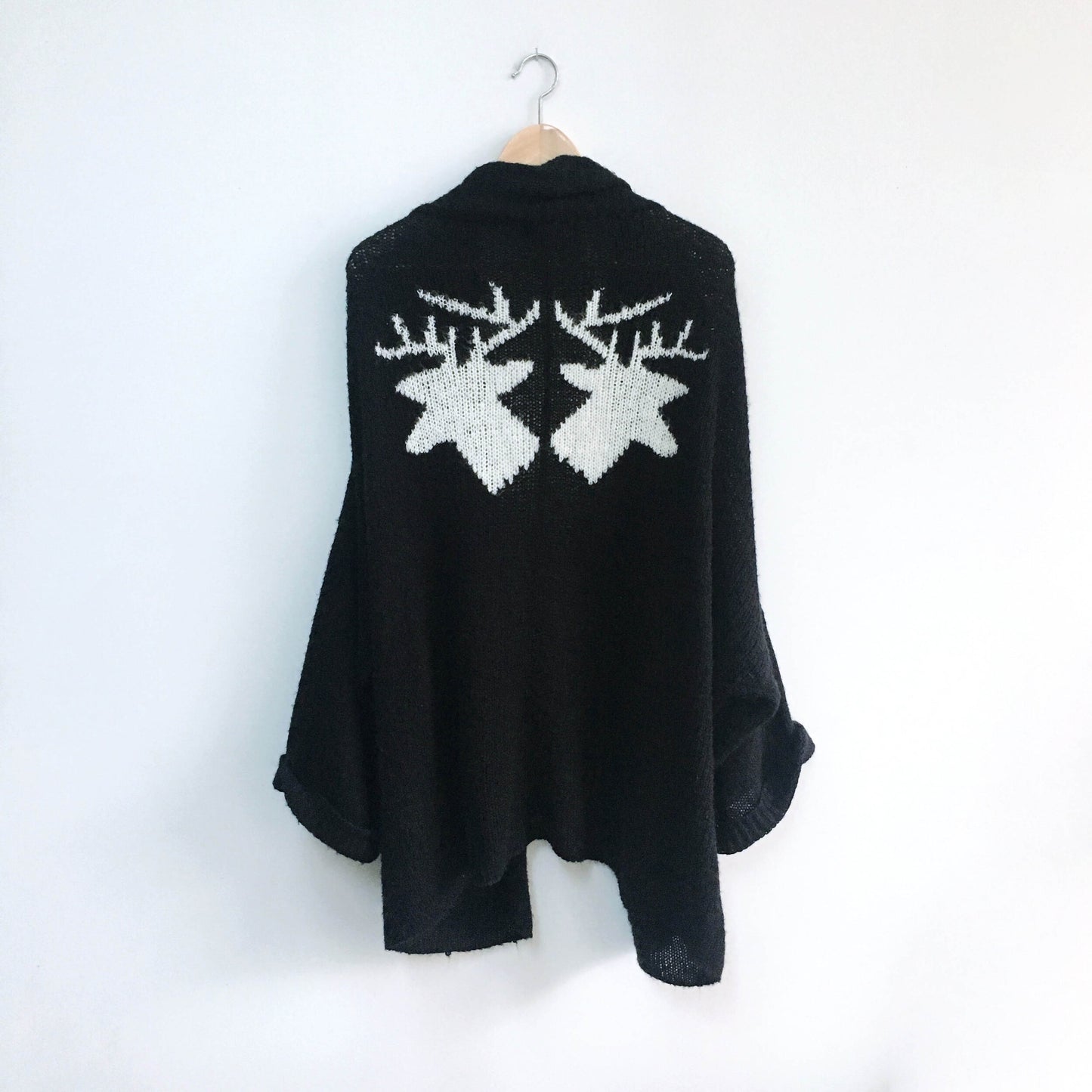 Wildfox wool-blend Deer Cardigan - size Medium