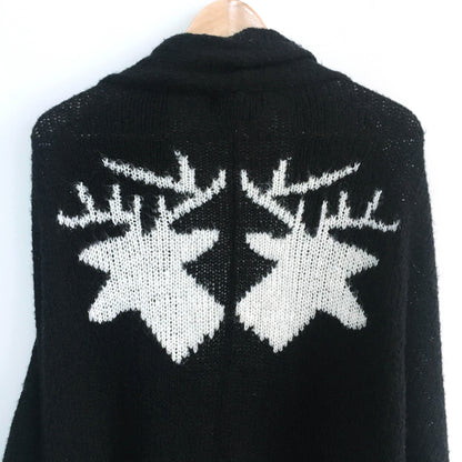 Wildfox wool-blend Deer Cardigan - size Medium