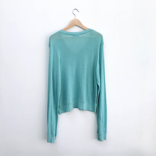 Wildfox Nobody's Perfect baggy beach pullover - size Large