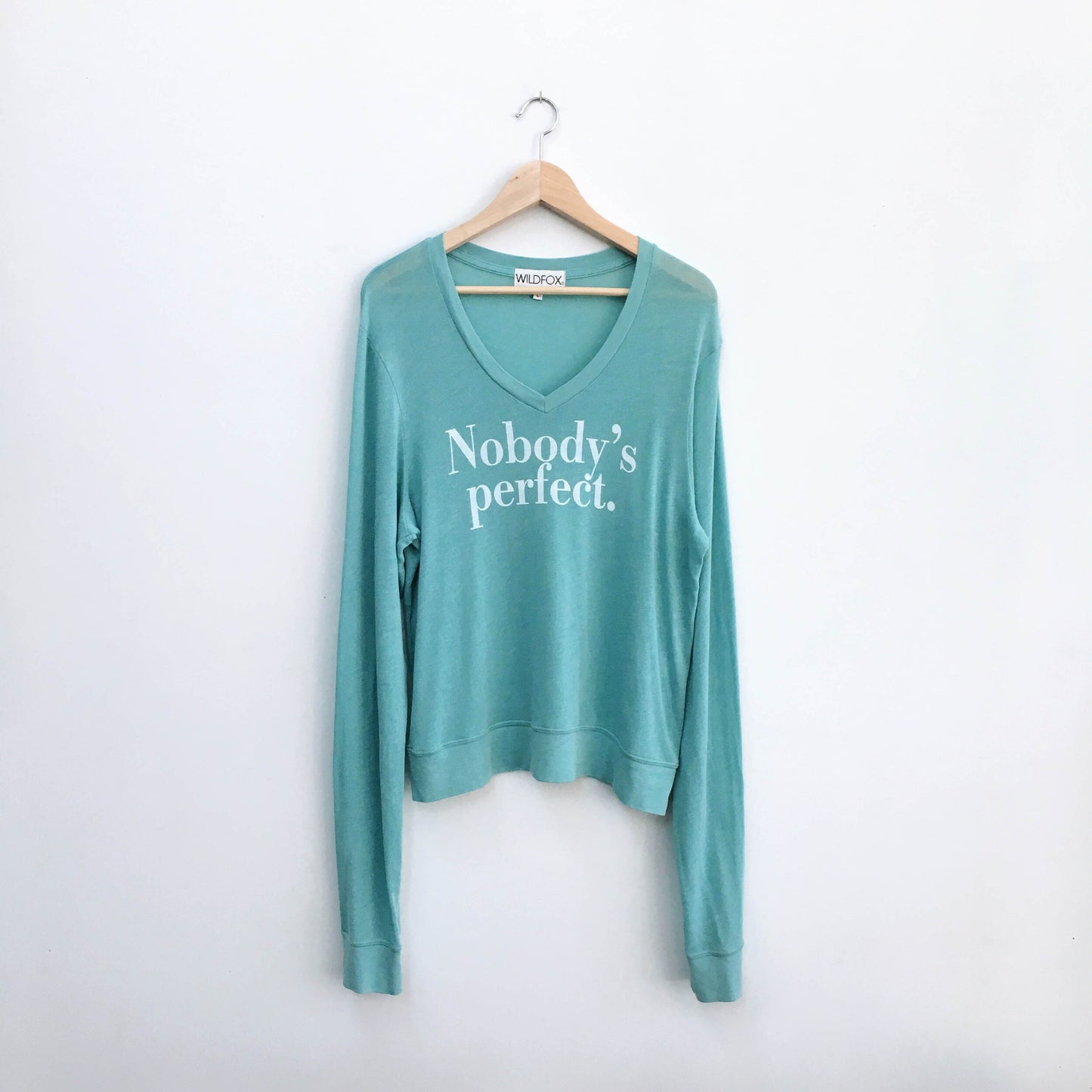 Wildfox Nobody's Perfect baggy beach pullover - size Large