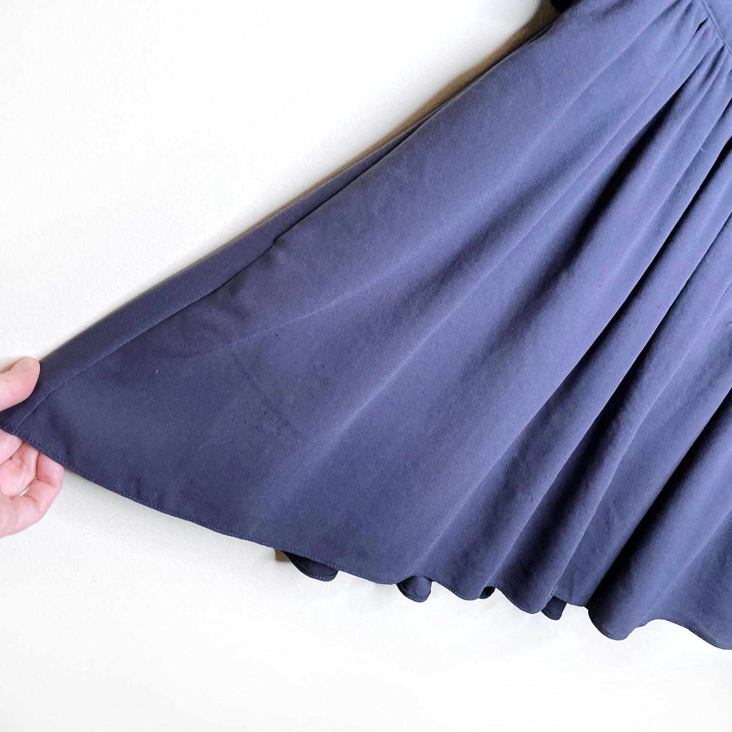 wilfred collarless button down shirt dress - size xs