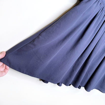 wilfred collarless button down shirt dress - size xs