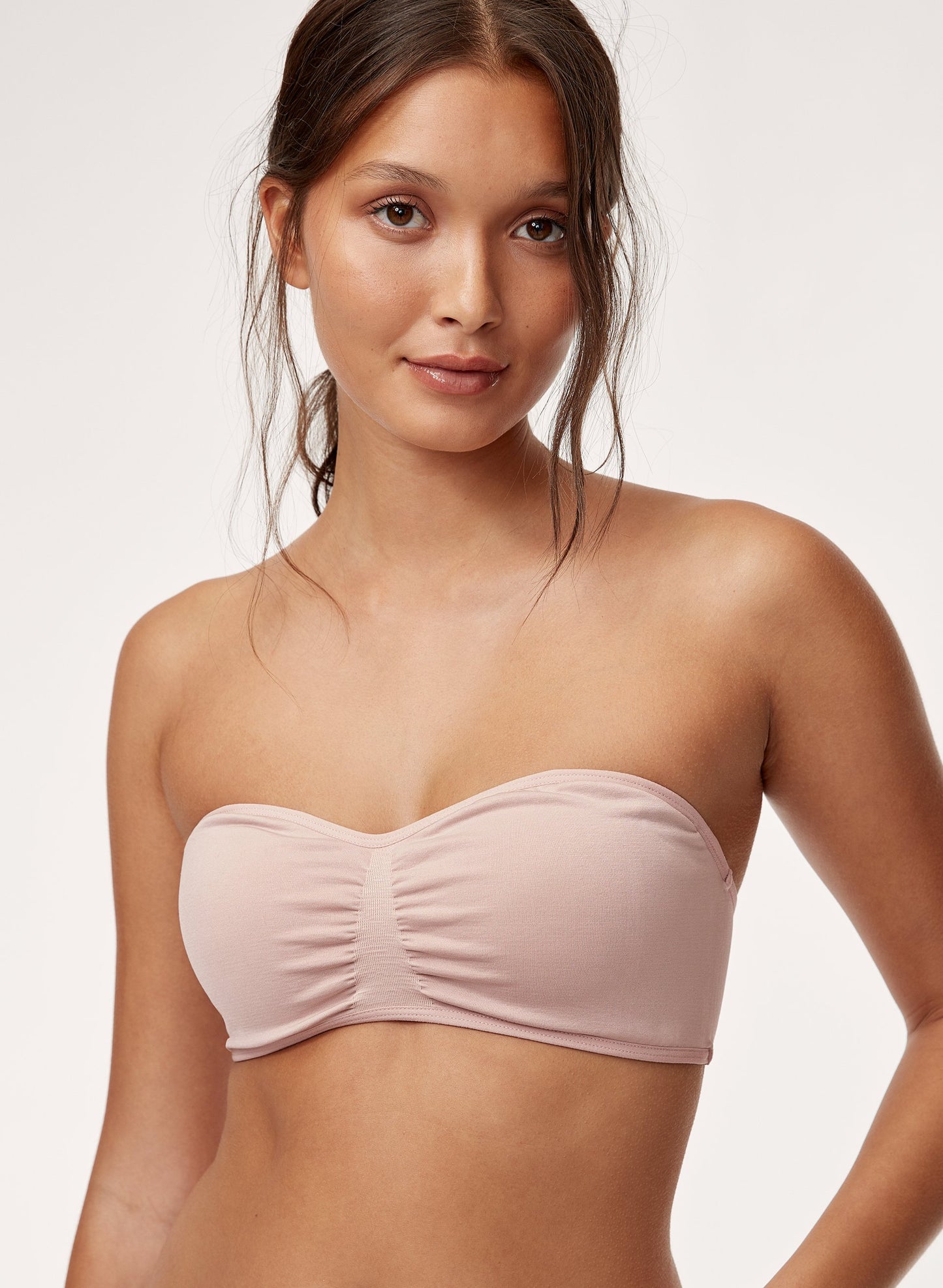 wilfred heather grey bandeau - size small